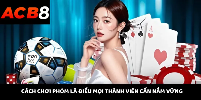 Cách Chơi Phỏm 2 Cách Chơi Phỏm là điều mọi thành viên cần nắm vững