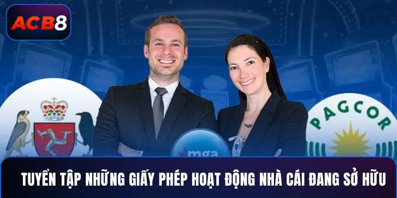 Giấy Phép Hoạt Động 3 Tuyển tập những giấy phép hoạt động nhà cái đang sở hữu